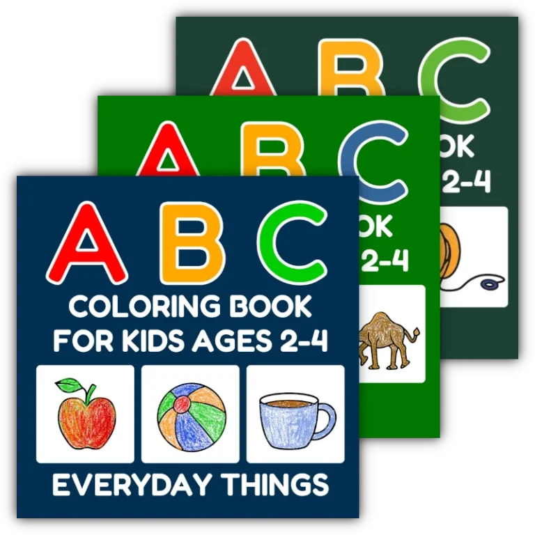 ABC Coloring Book for Preschoolers